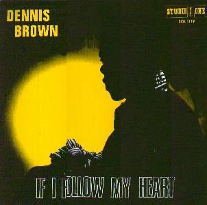 Dennis Brown - If I Follow My Heart - Used Vinyl Record image 1