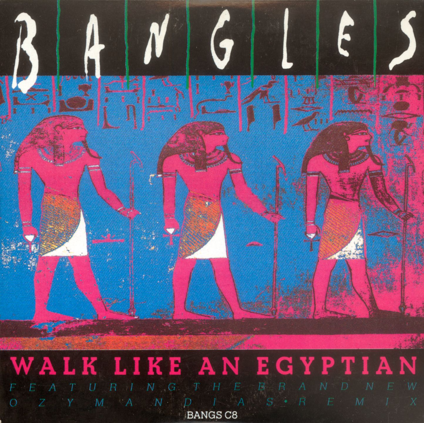 Bangles - Walk Like An Egyptian - Used Vinyl Record 12" image 1