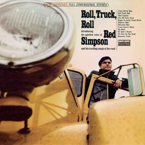 Red Simpson - Roll,Truck,Roll - Used Vinyl Record image 1