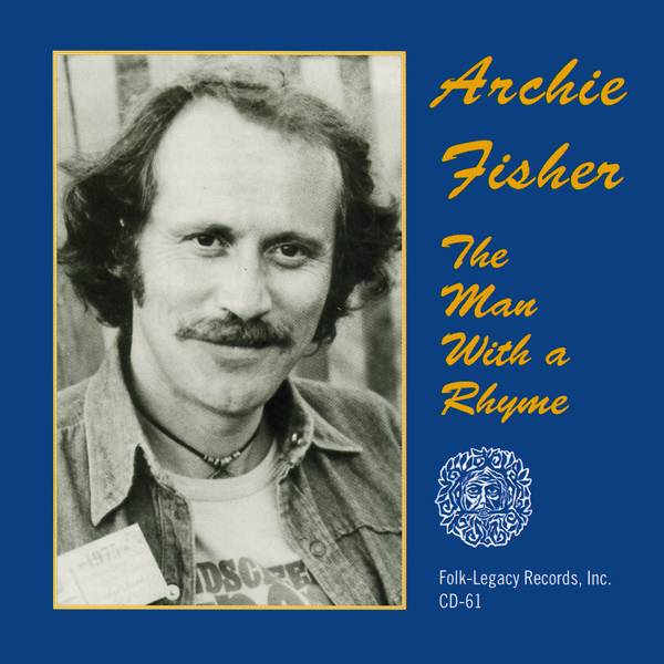 Archie Fisher - Man With A Rhyme - Used Vinyl Record image 1