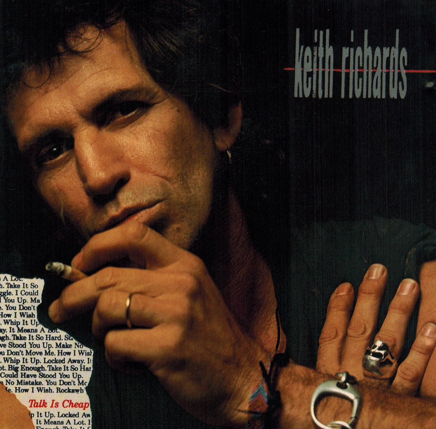 Keith Richards - Talk Is Cheap - Used Vinyl Record image 1