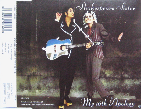 Shakespear's Sister - My 16th Apology - Used CD image 1