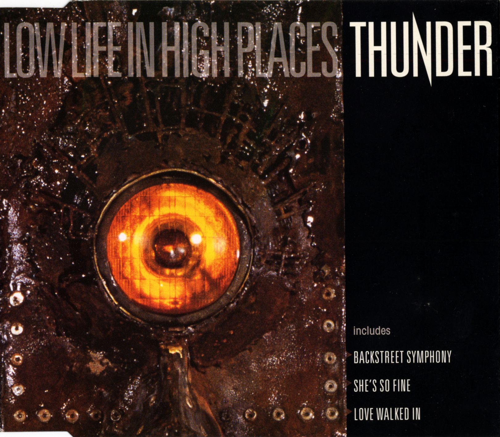 Thunder - Low Life In High Places - Used CD image 1