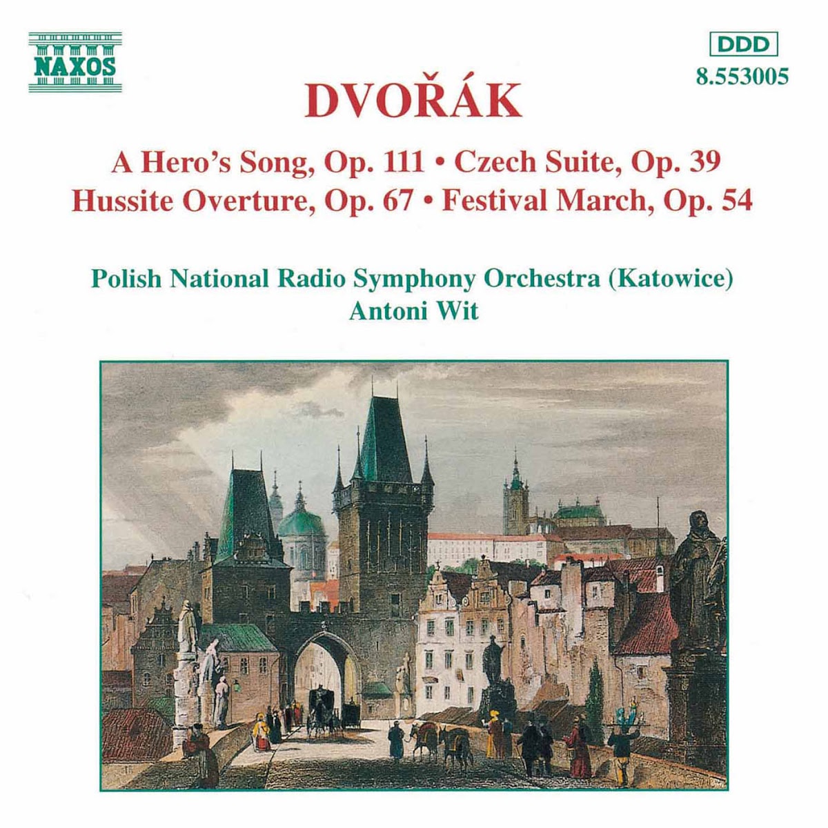 A Hero's Song, Op. 111 • Czech Suite, Op. 39 • Hussite Overture, Op. 67 • Festival March, Op. 54