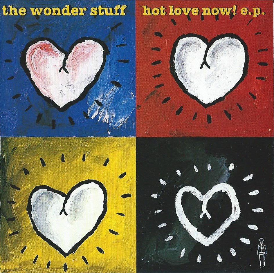 Wonder Stuff - Hot Love Now! E.P. - Used Vinyl Record 7" image 1