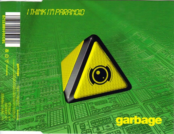 Garbage - I Think I'm Paranoid - Used CD image 1