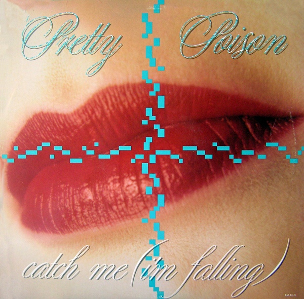 Pretty Poison - Catch Me (I'm Falling) - Used Vinyl Record 7" image 1