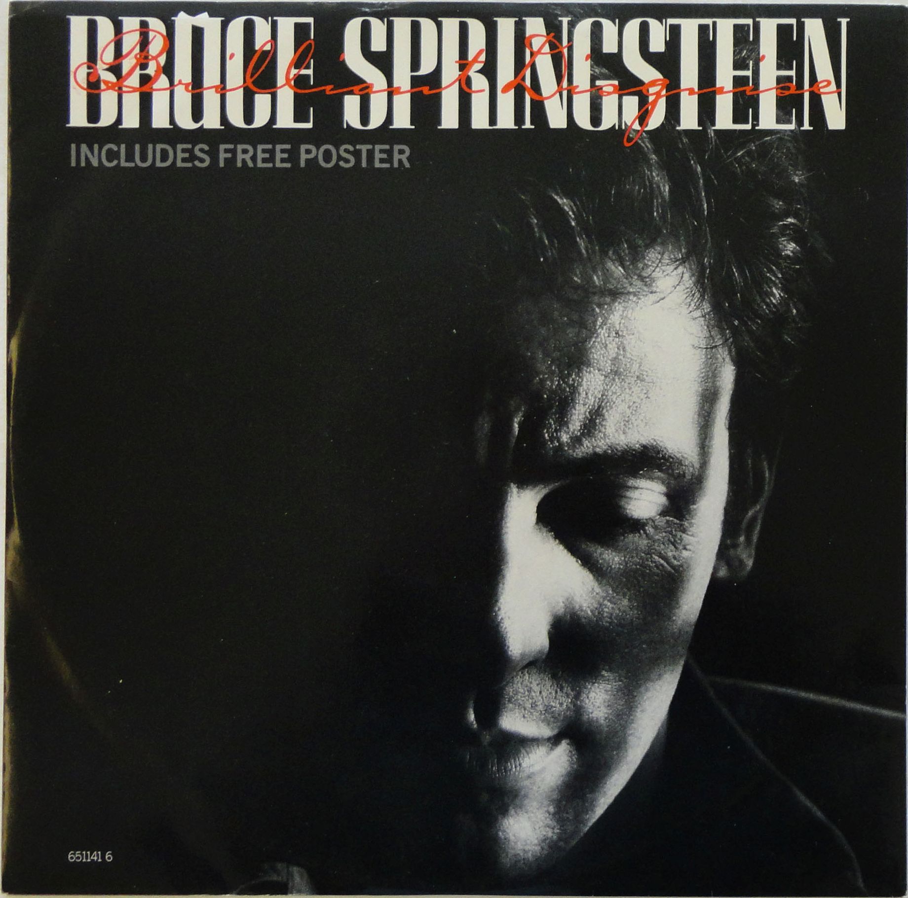 Bruce Springsteen - Brilliant Disguise - Used Vinyl Record 7" image 1