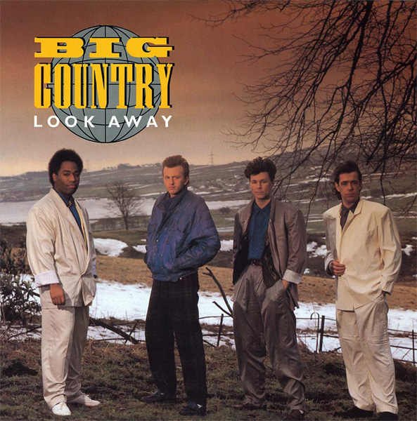 Big Country - Look Away - Used Vinyl Record 7" image 1