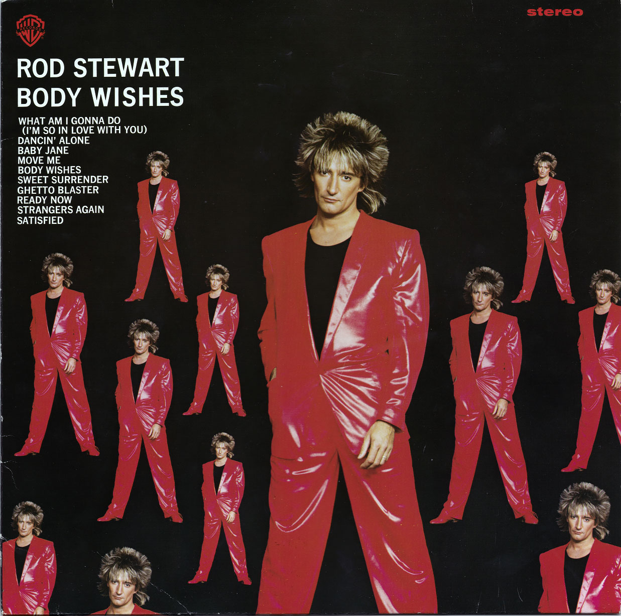 Rod Stewart - Body Wishes - Used Vinyl Record image 1