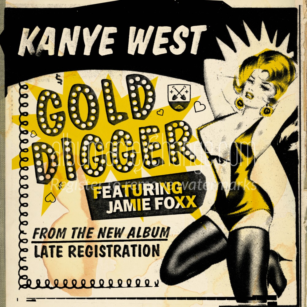 Kanye West - Gold Digger - Vinyl Record 12" image 1