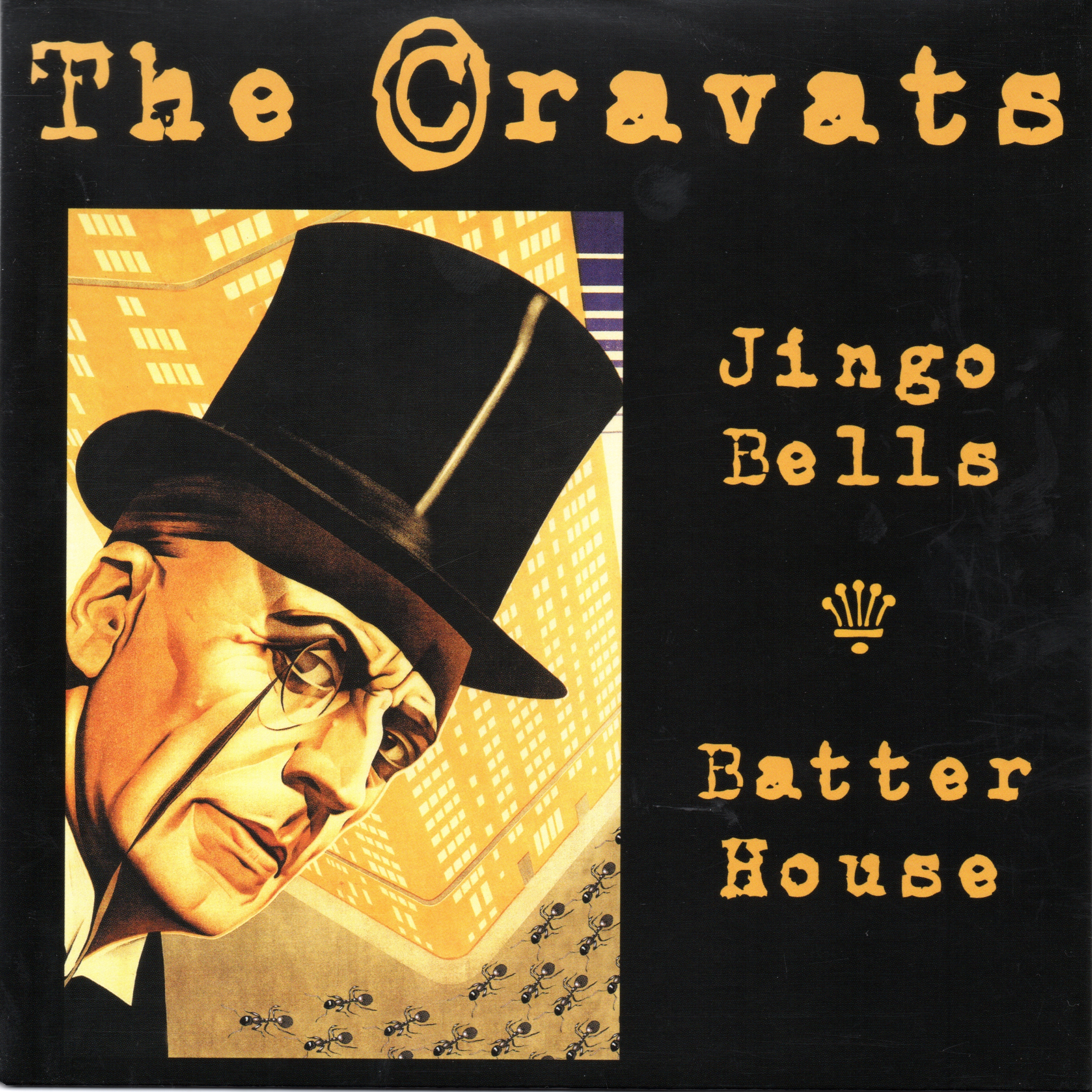 Cravats - Jingo Bells - Used Vinyl Record 7" image 1