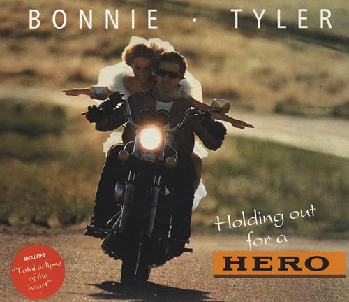 Bonnie Tyler - Holding Out For A Hero - Used Vinyl Record 7" image 1