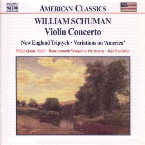 Violin Concerto • New England Triptych • Variations On 'America'