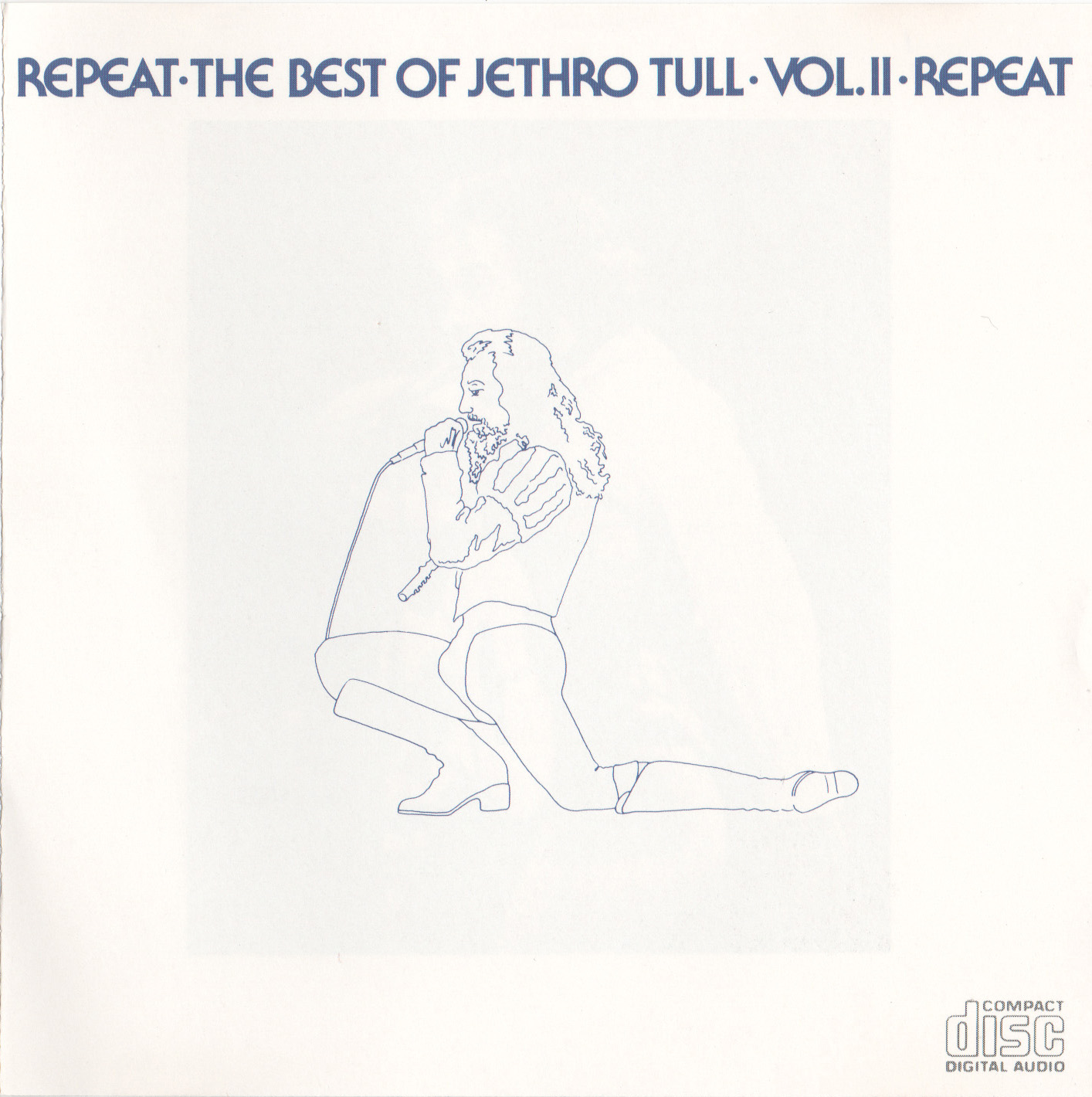 Jethro Tull - Repeat - The Best Of  - Vol. II - Used Vinyl Record image 1