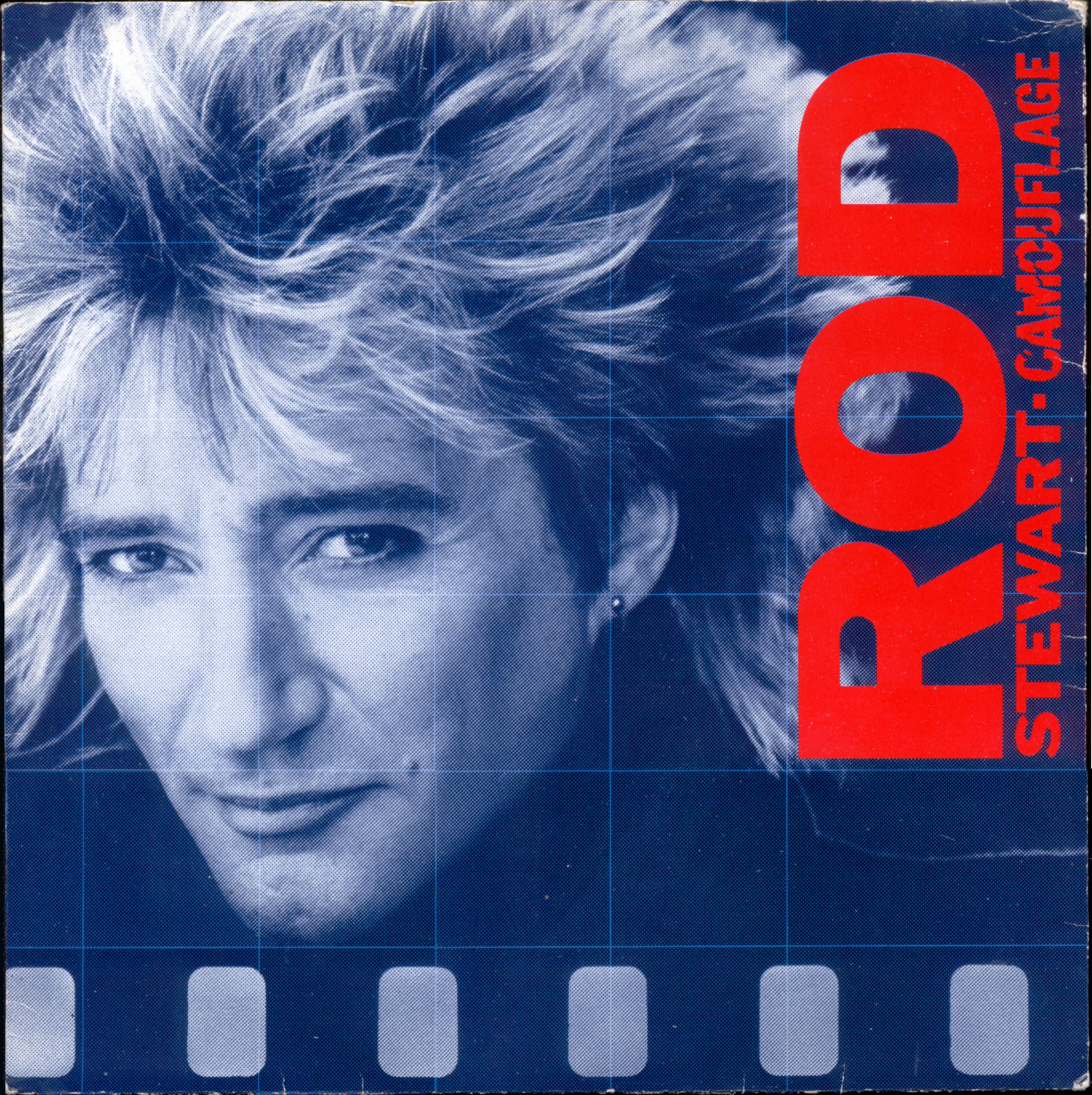 Rod Stewart - Camouflage - Used Vinyl Record image 1