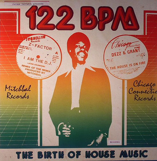 Jerome Derradji - 122 BPM (The Birth Of House Music) - Vinyl Record image 1