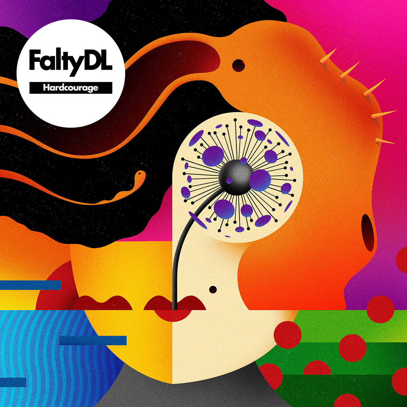 FaltyDL - Hardcourage - Vinyl Record Album image 1