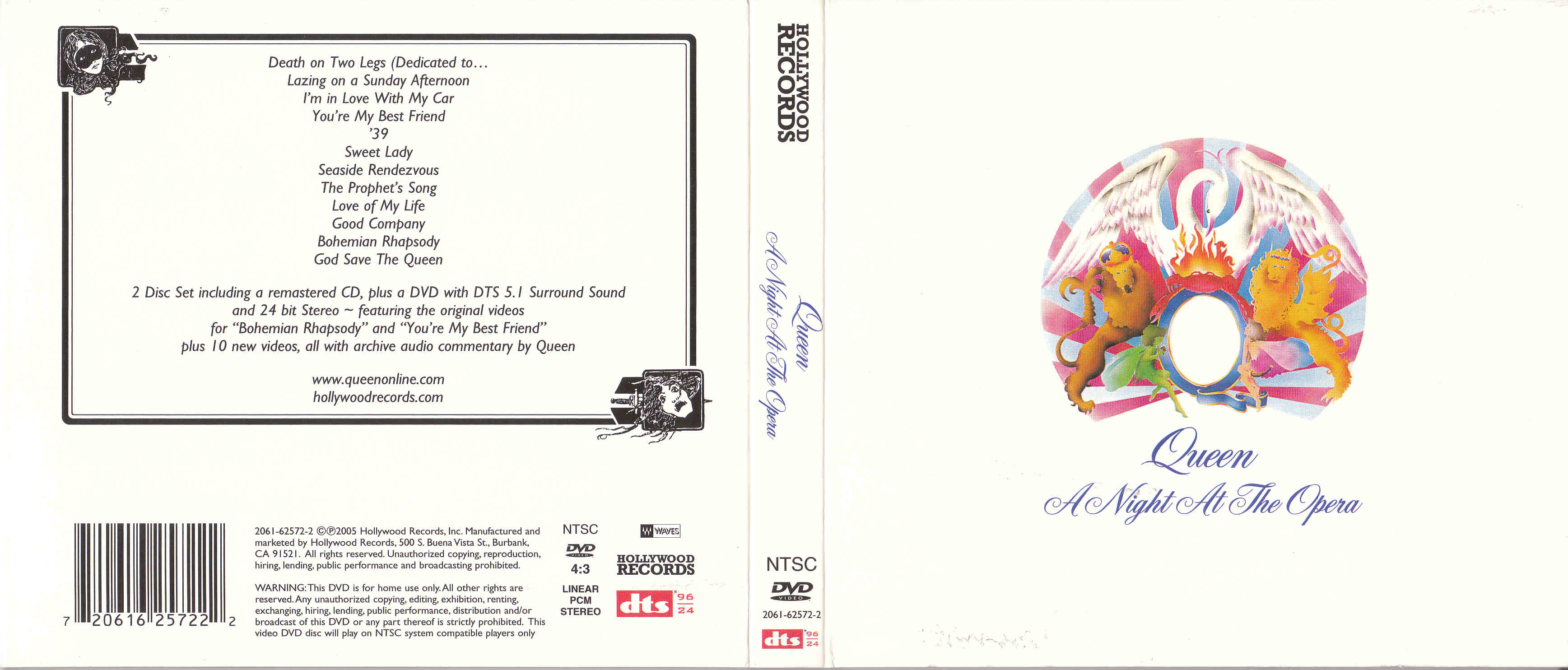 Queen - A Night At The Opera - Used CD image 1