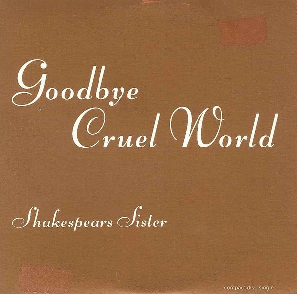 Shakespear's Sister - Goodbye Cruel World - Used Vinyl Record 7" image 1