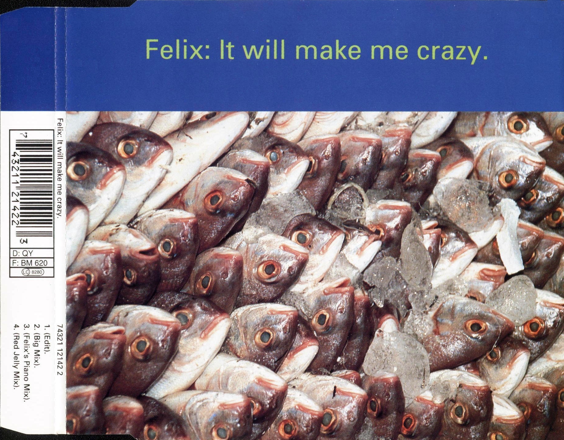 Felix - It Will Make Me Crazy - Used Vinyl Record 7" image 1