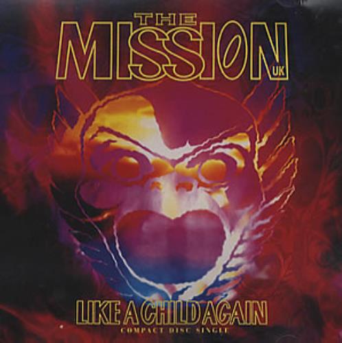 Mission - Like A Child Again - Used Vinyl Record 7" image 1