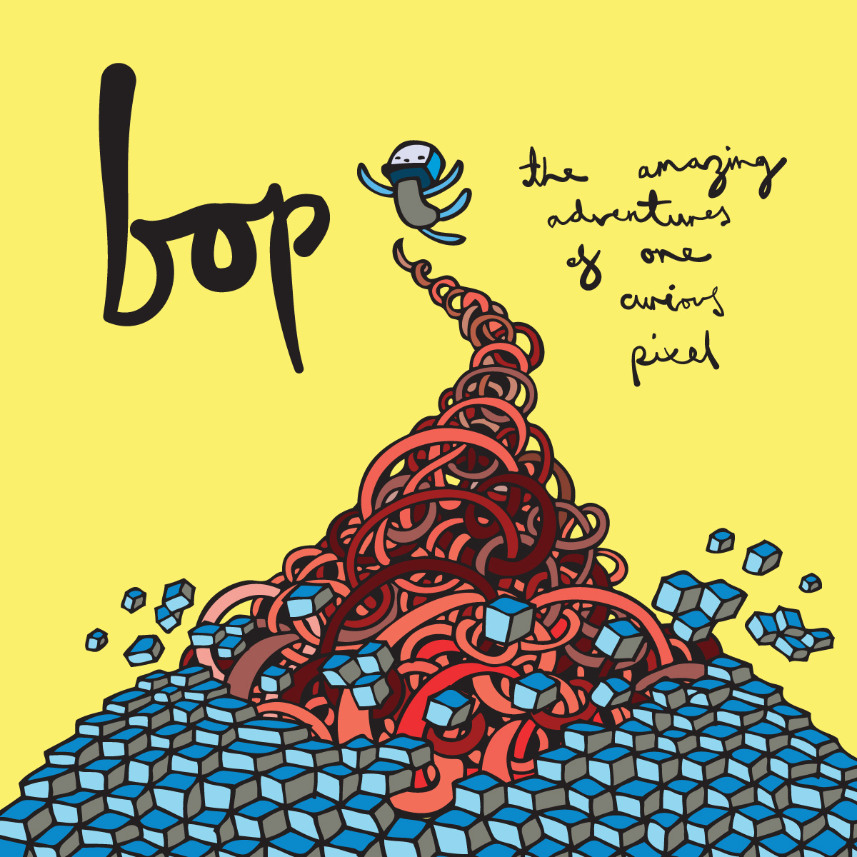 Bop - Amazing Adventures Of One Curious Pixel - Vinyl Record image 1