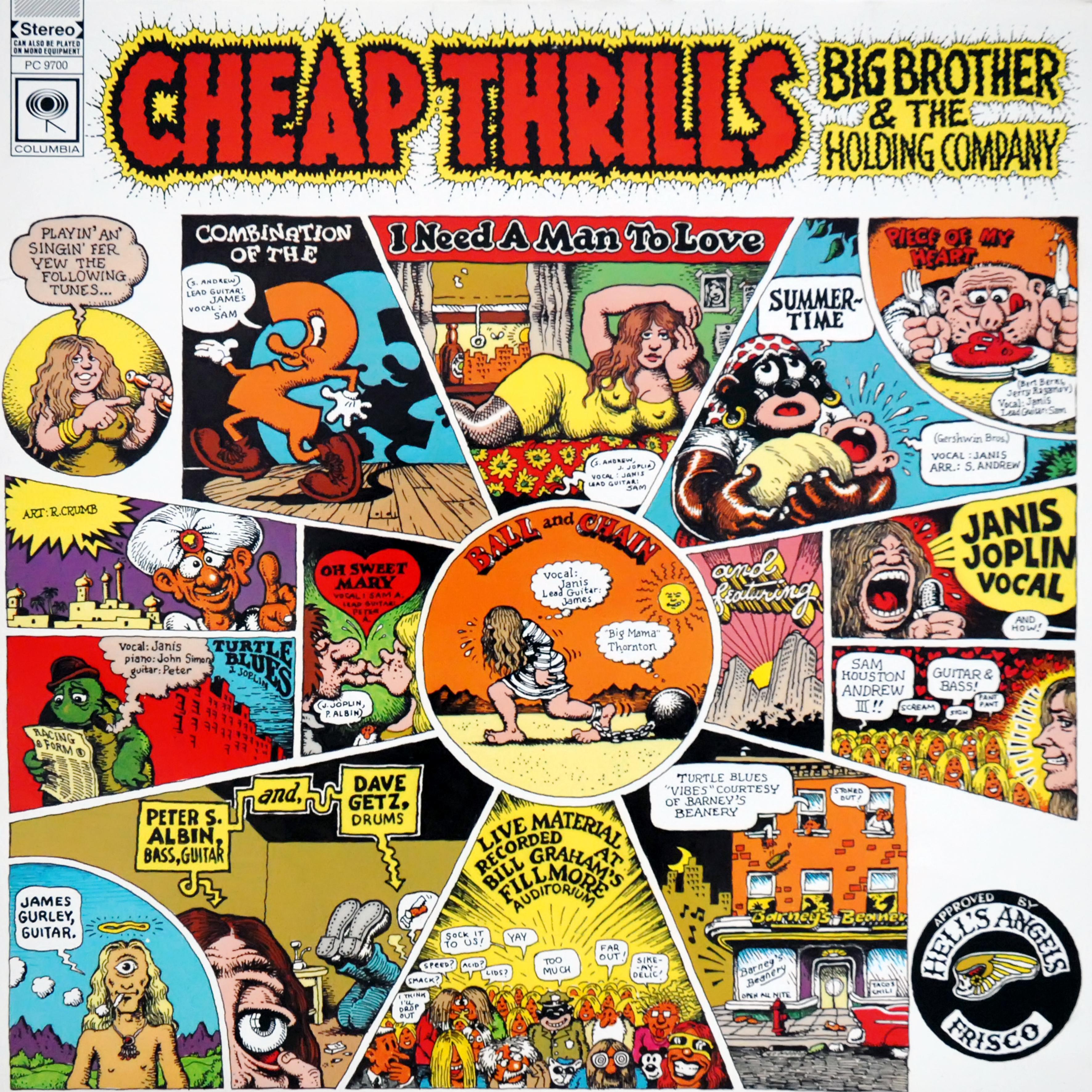 Big Brother & The Ho - Cheap Thrills - Used Vinyl Record image 1