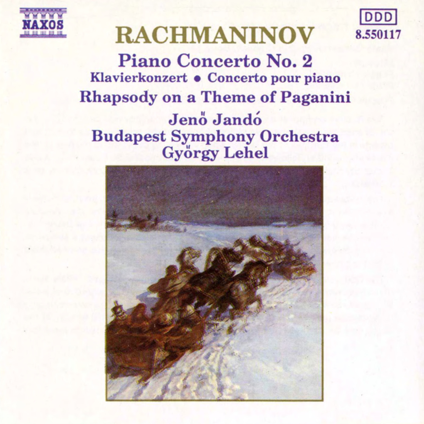 Piano Concerto No. 2 • Rhapsody On A Theme Of Paganini