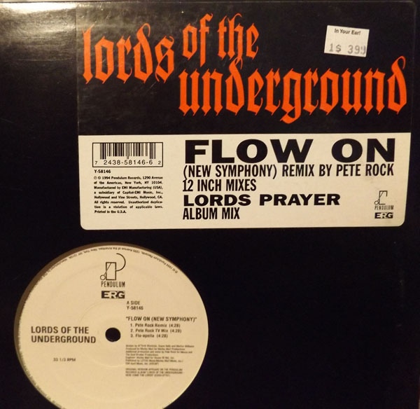 Lords Of The Undergr - Flow On (New Symphony) - Vinyl Record 12" image 1
