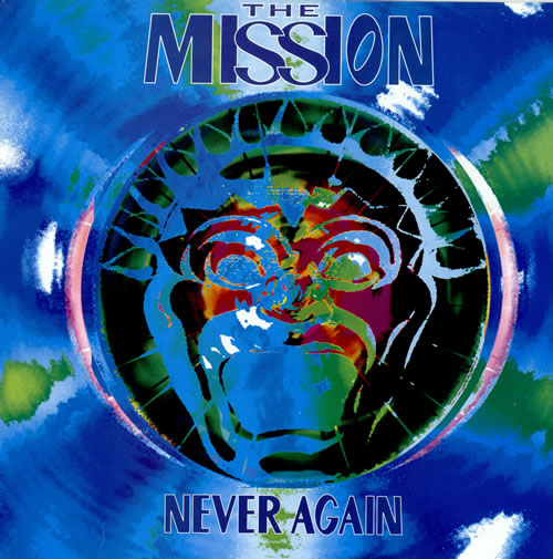 Mission - Never Again - Used Vinyl Record 12" image 1