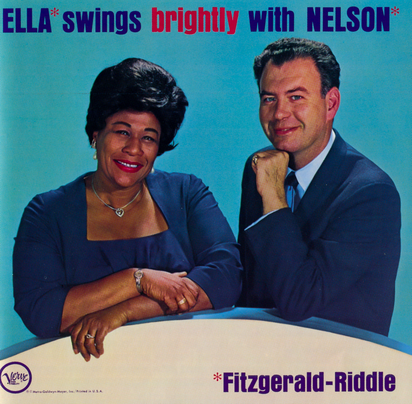 Ella Fitzgerald - Ella Swings Brightly With Nelson - Used Vinyl Recor image 1