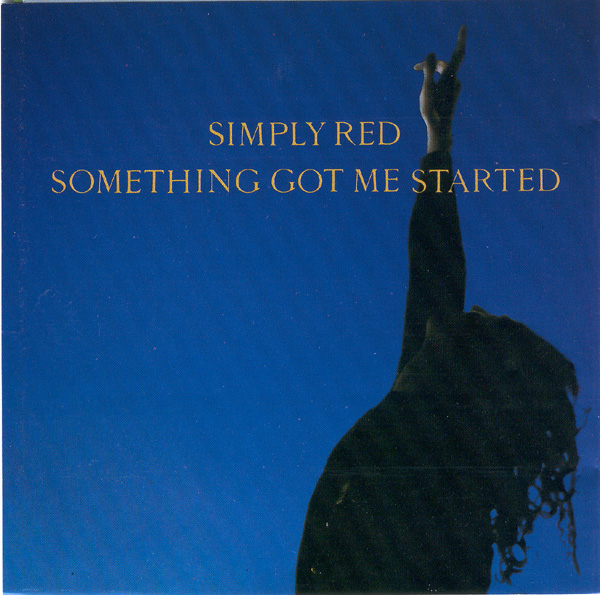Simply Red - Something Got Me Started - Used Vinyl Record 7" image 1