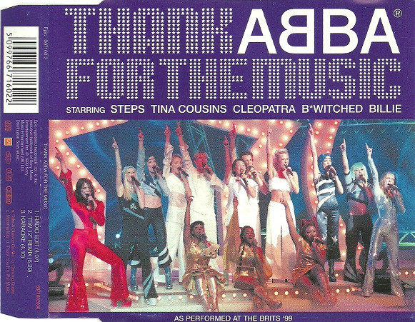 B*Witched - Thank ABBA For The Music - Used Cassette image 1