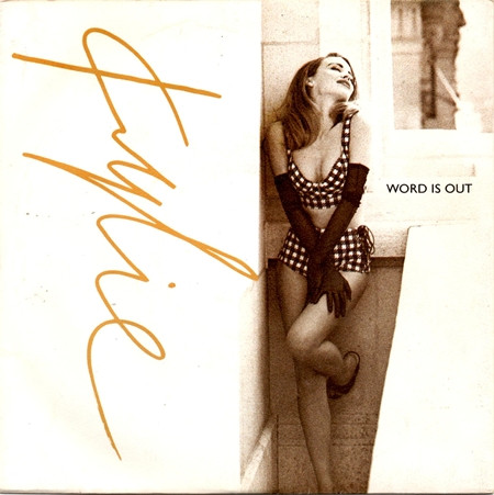 Kylie Minogue - Word Is Out - Used Vinyl Record 7" image 1