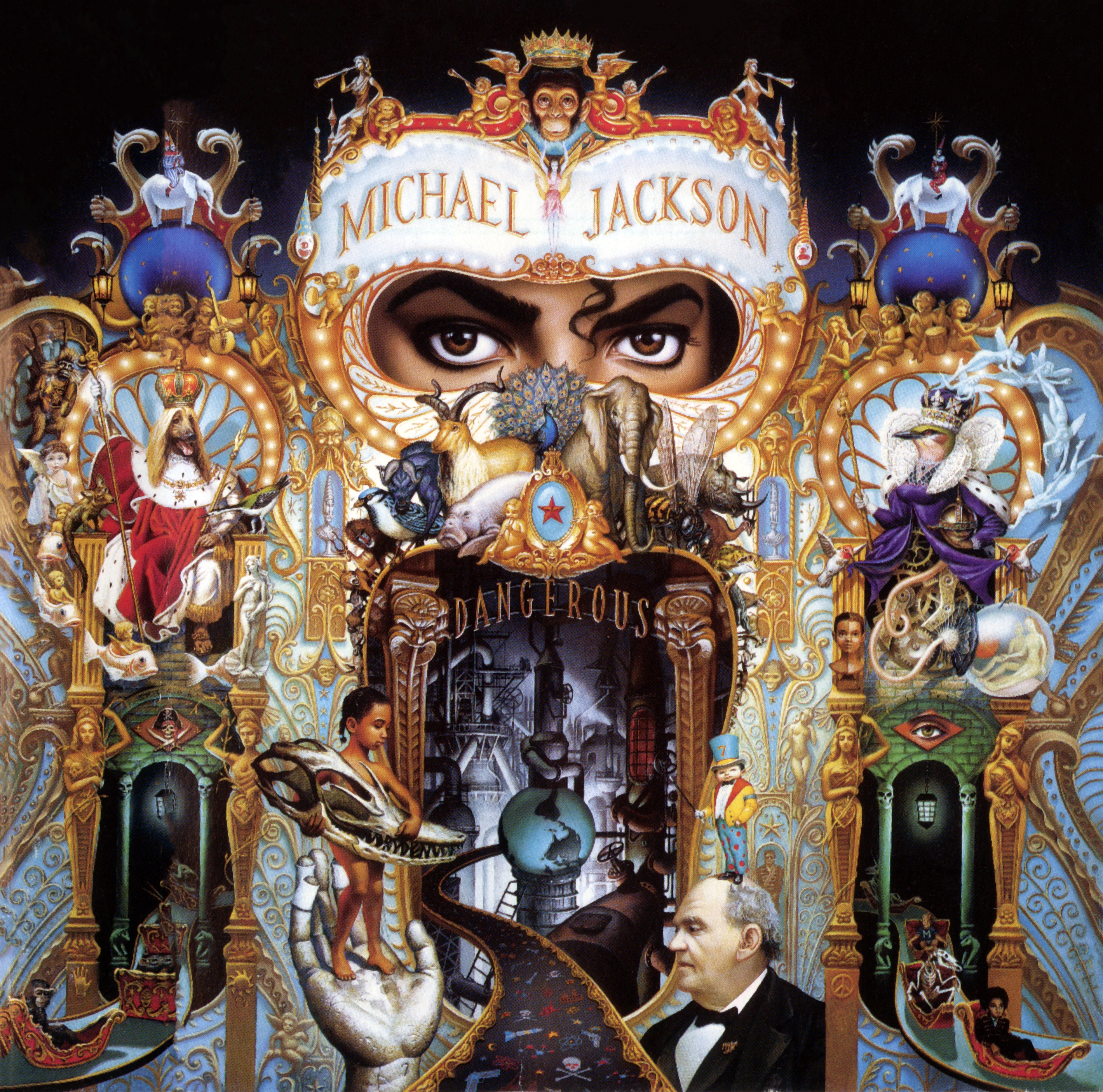 Michael Jackson - Dangerous - Used CD image 1