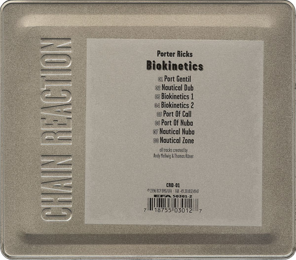 Porter Ricks - Biokinetics - Used CD image 1